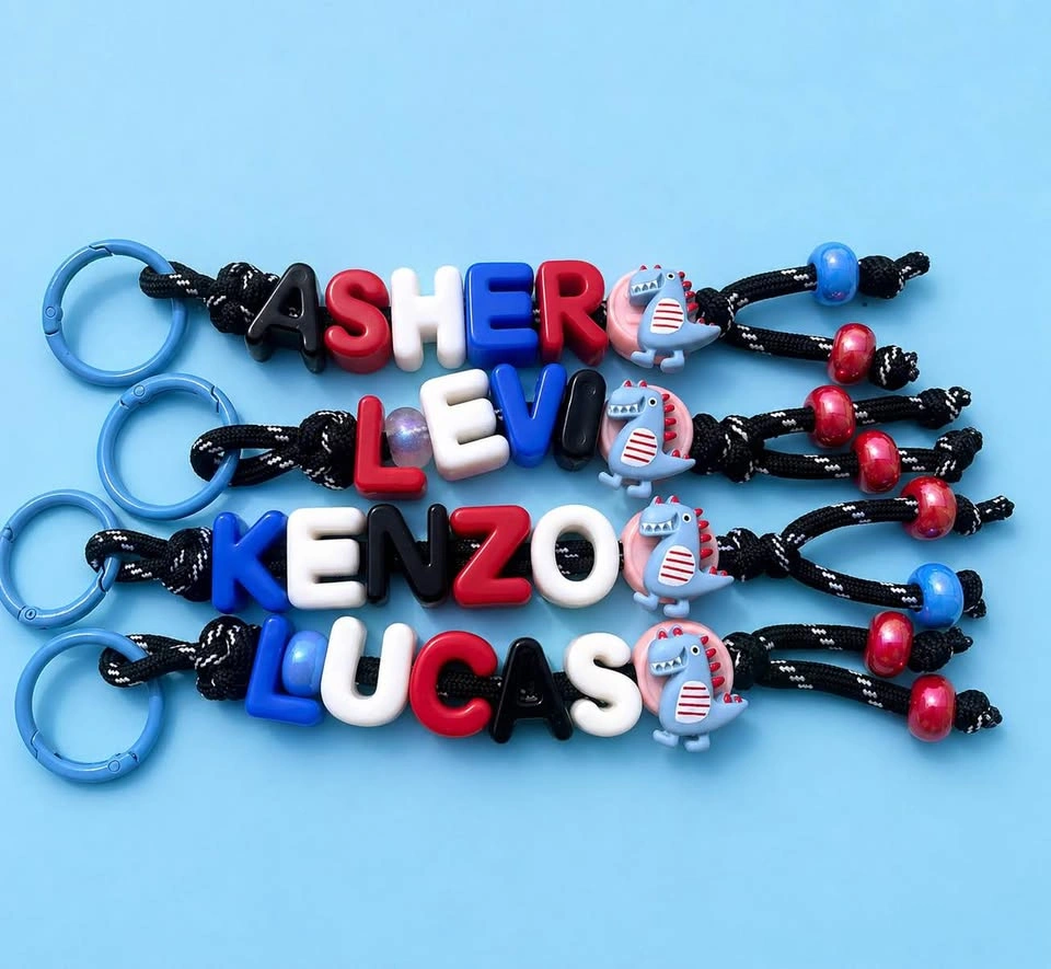 Custom Name Keychain for Kids - photo 2