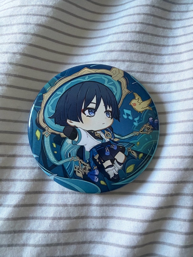 Genshin Impact Xingqiu Pin Badge