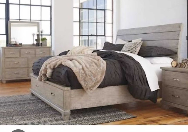 Bedroom Set, Gray