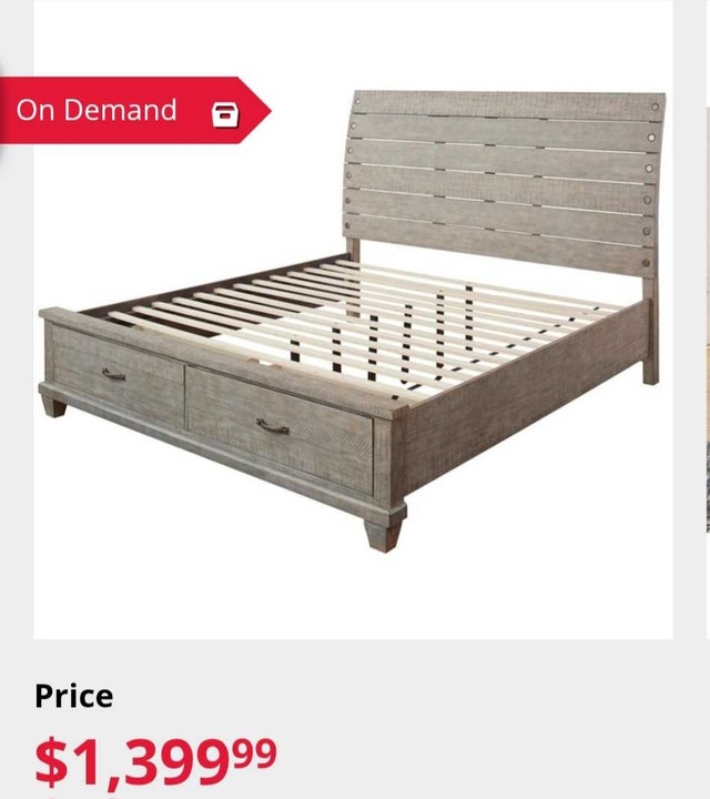 Bedroom Set, Gray - photo 5