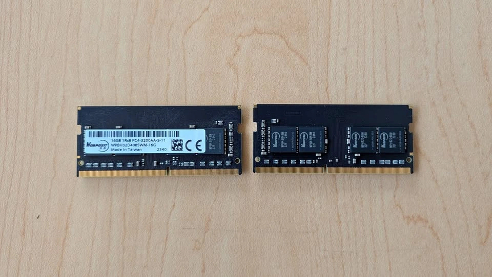 DDR4 SODIMM RAM 32GB (2x16GB) 3200 MHz