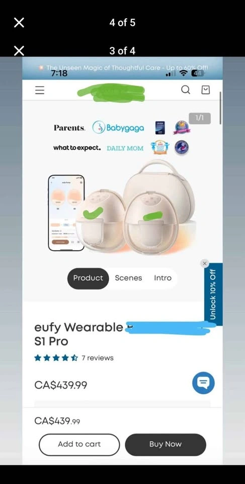 eufy S1 Pro Tested & Working (Minor Cosmetic Crack) - photo 3