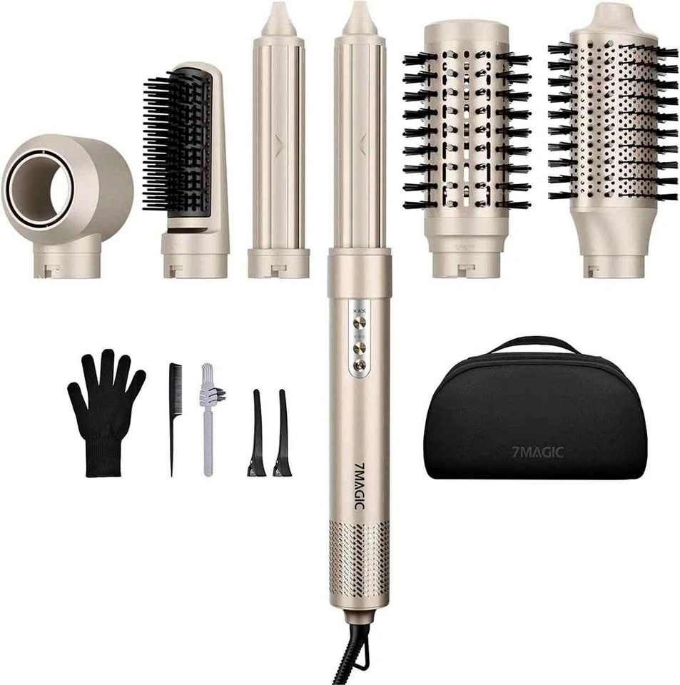 7MAGIC Hair Dryer Brush & 6 in 1 Styler