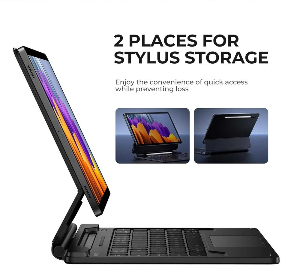 Dexnor Magnetic Keyboard Case for Samsung Galaxy Tab S9/S10 FE - photo 3