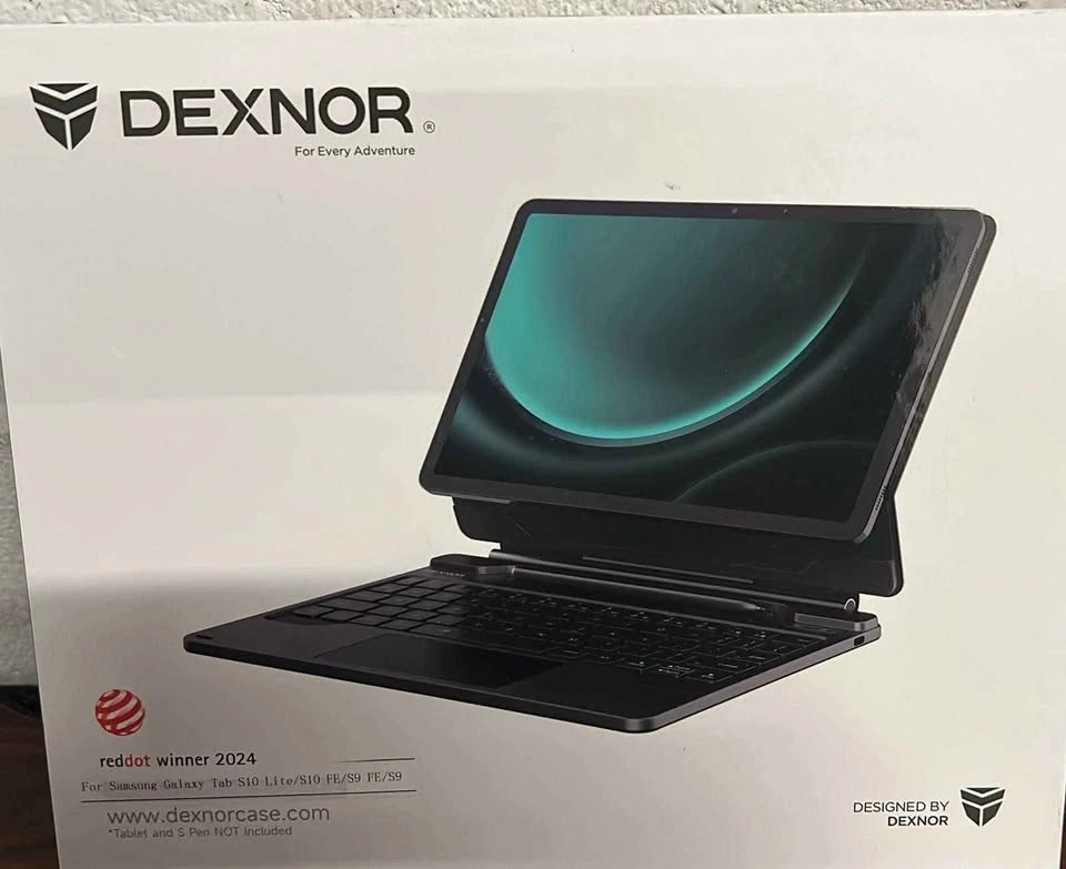 Dexnor Magnetic Keyboard Case for Samsung Galaxy Tab S9/S10 FE - photo 4