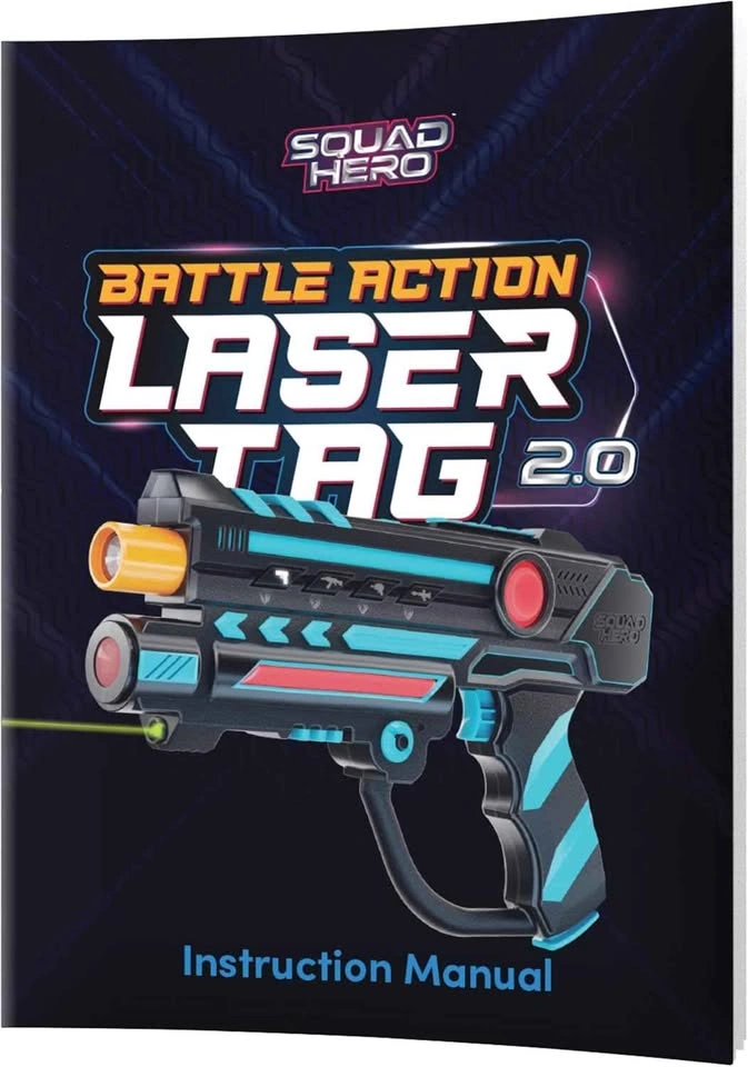 SEALED Squad Hero Rechargeable Laser Tag Set (4-Pack) - photo 2