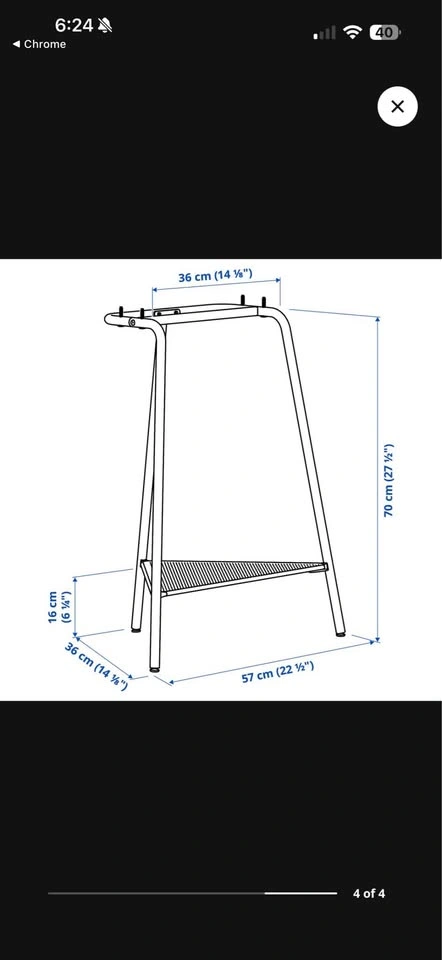 Ikea Desk - 55 1/8 x 23 5/8 - photo 2