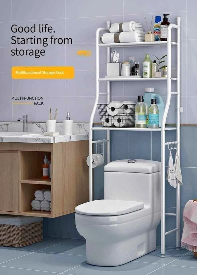 3-Shelf Bathroom Organizer Over Toilet
