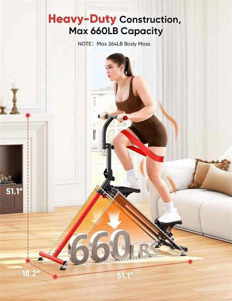 YOLEO Stair Stepper with Handlebar