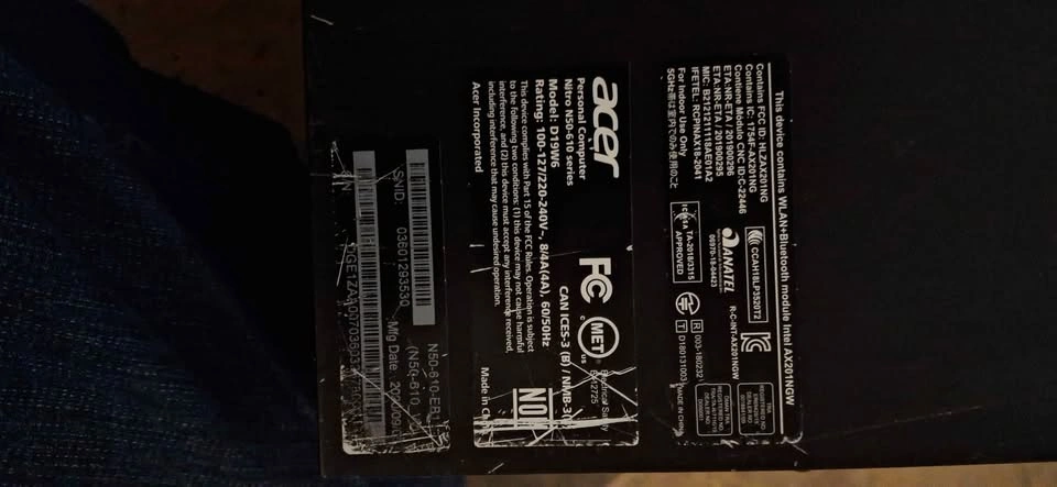 ACER NITRO 5 GAMING PC SET UP - photo 4