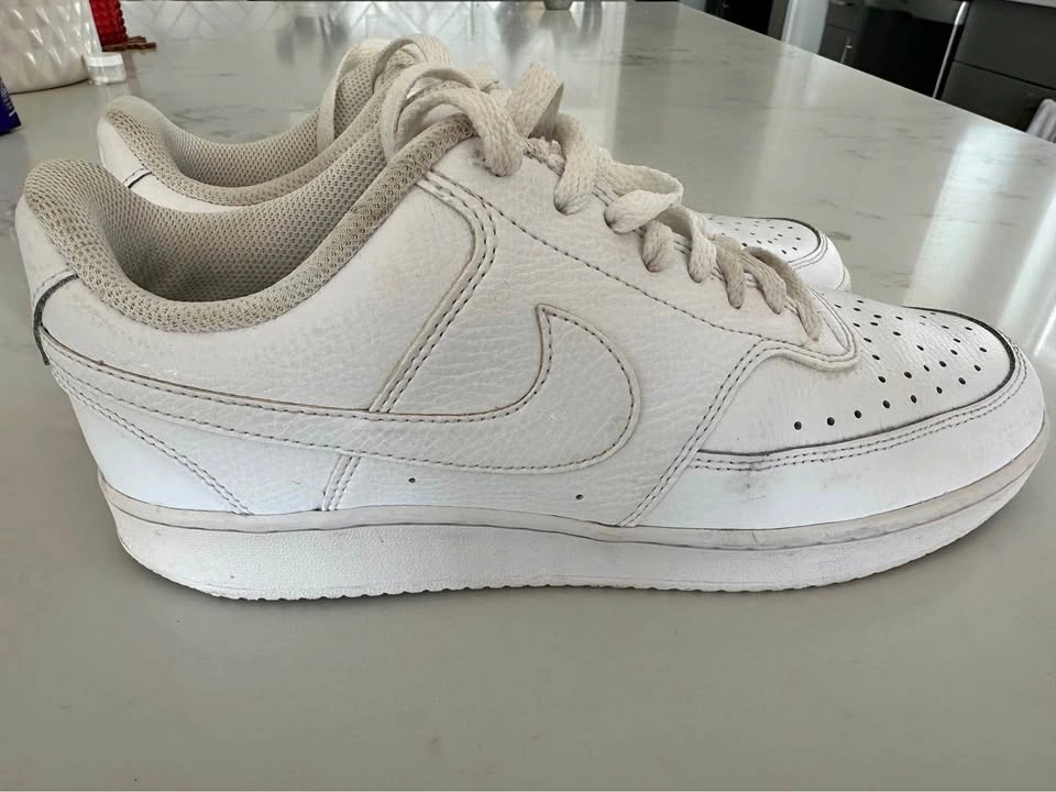 Nike Court Vision Low White Sneakers