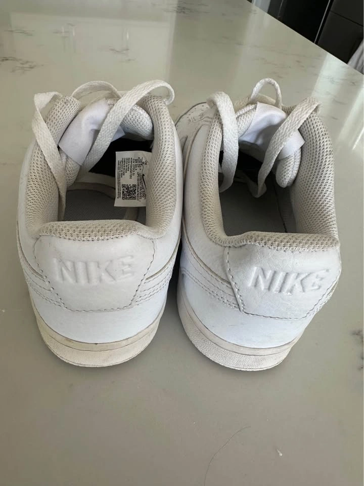 Nike Court Vision Low White Sneakers - photo 2