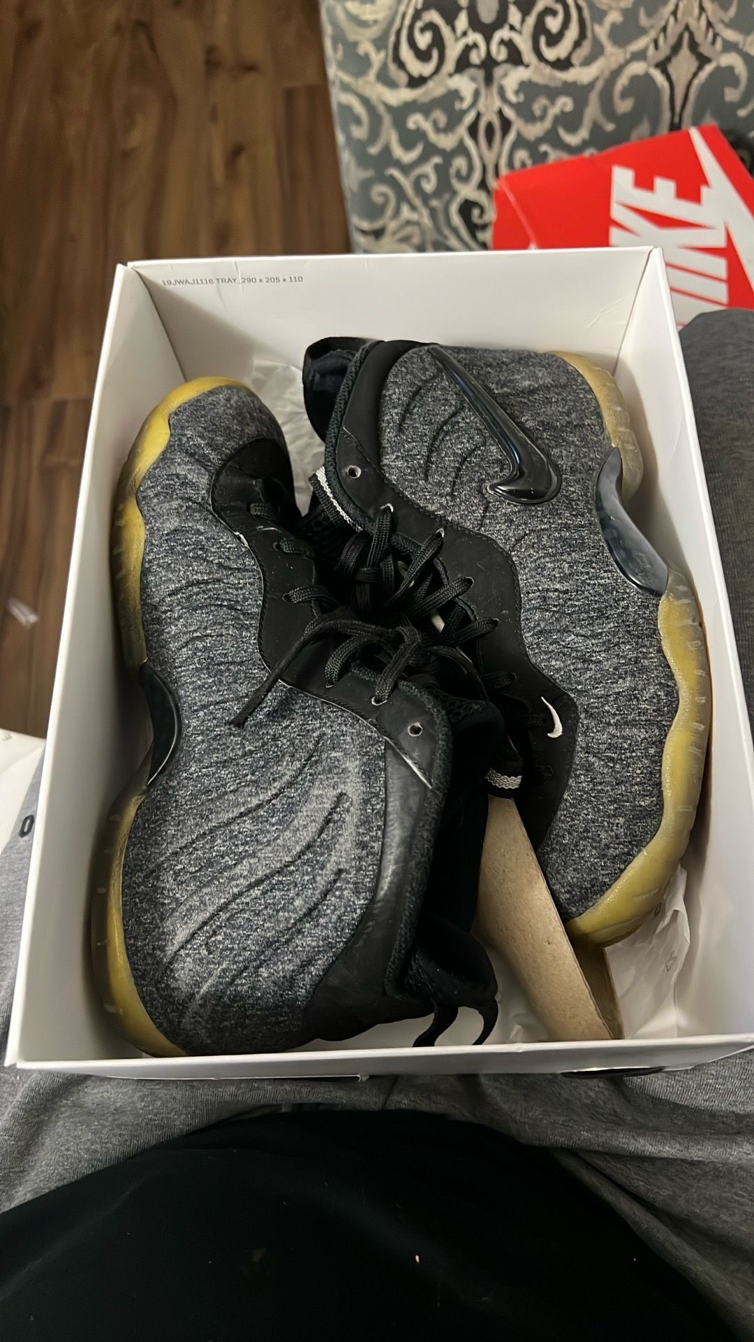Nike Little Posite Pro "Wool Fleece" 5Y
