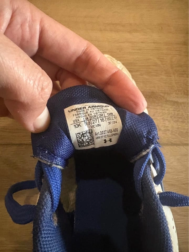 Under Armour Size 10k Baseball Cleats - photo 3