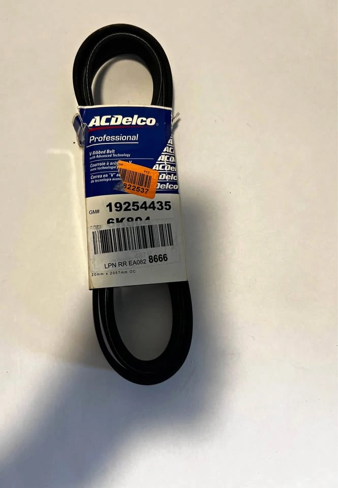 ACDelco V-Ribbed Serpentine Belts