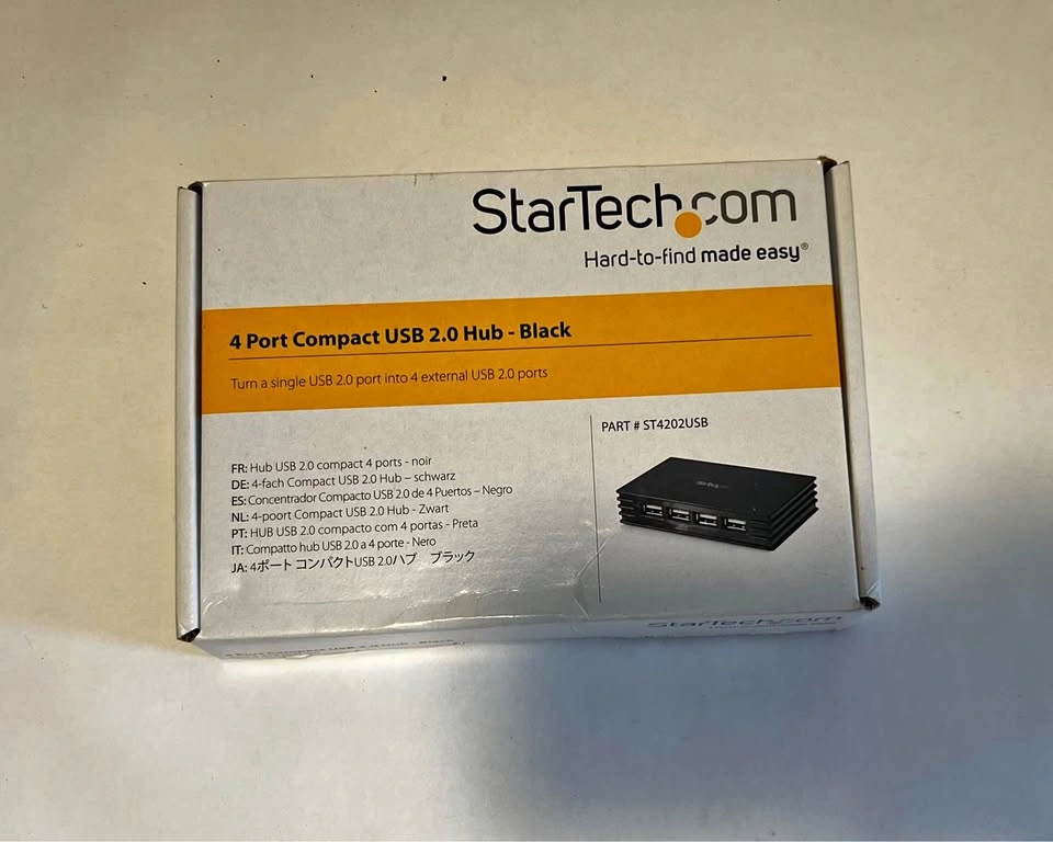 4 Port Compact USB 2.0 Hub
