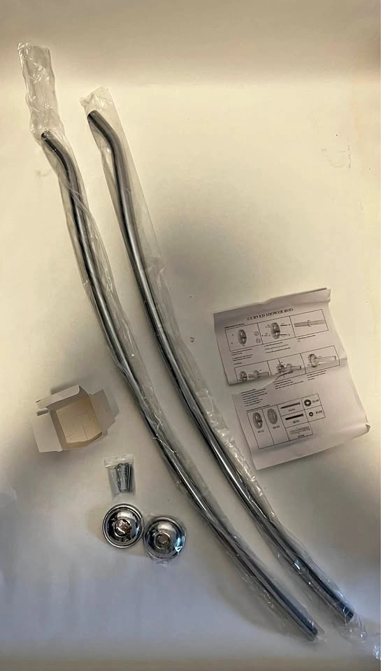 Curved Shower Rod
