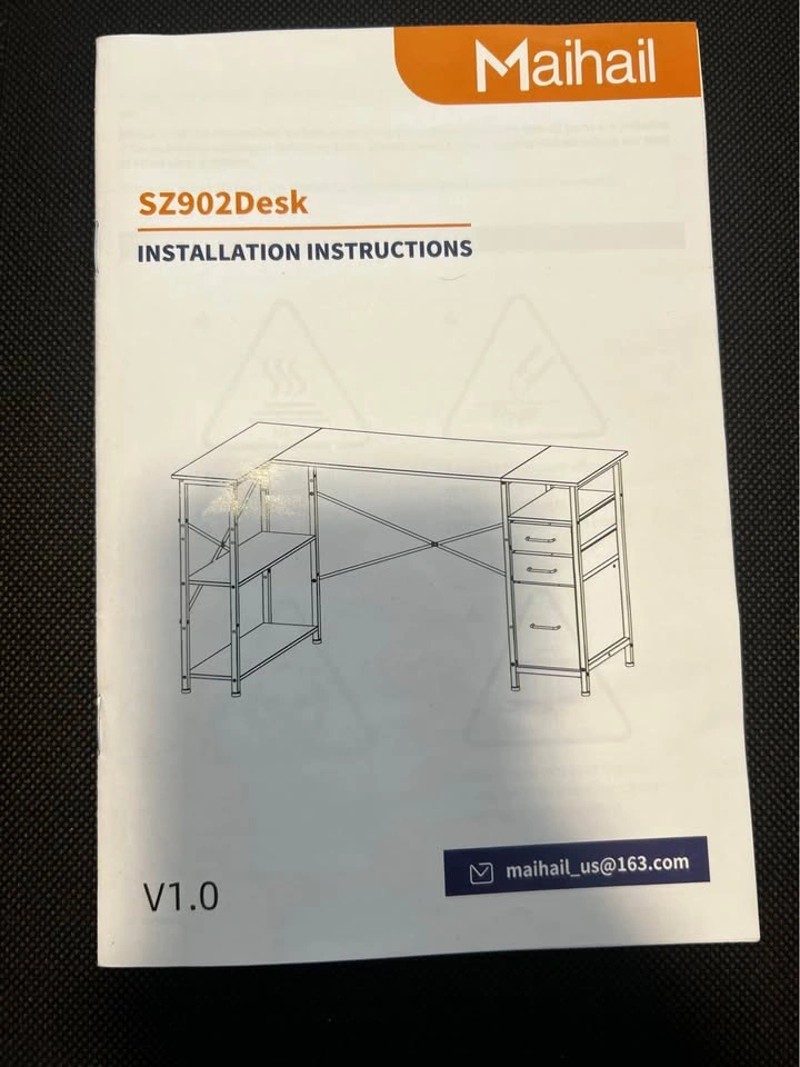 Maihal SZ902 Desk - Black - photo 2