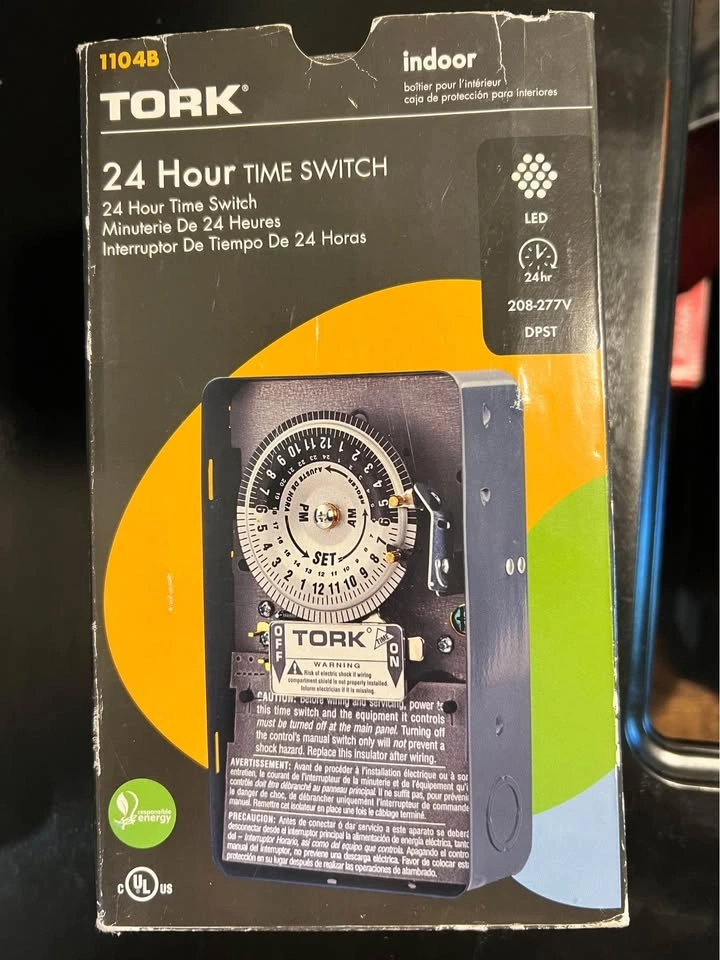Tork 24 Hour Time Switch - photo 2