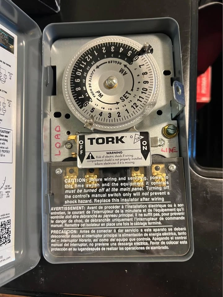 Tork 24 Hour Time Switch - photo 3