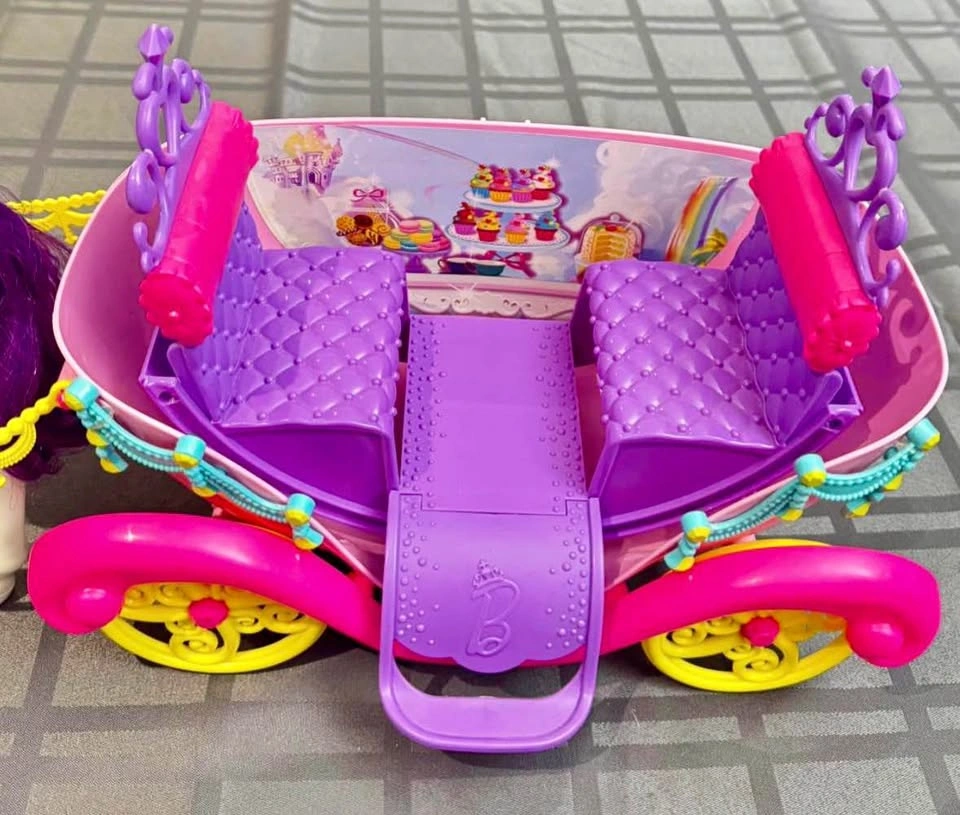 Unicorn Horse & Carriage - Looks New, NOT Battery Operated - photo 3