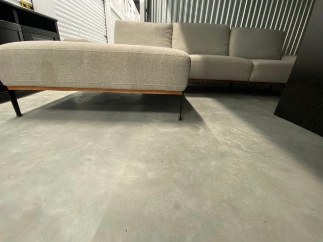 L-Shape Grey Sofa - photo 4