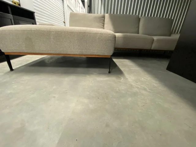 L-Shape Grey Sofa - photo 4