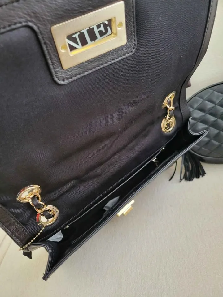 Black Leather Handbag - photo 5