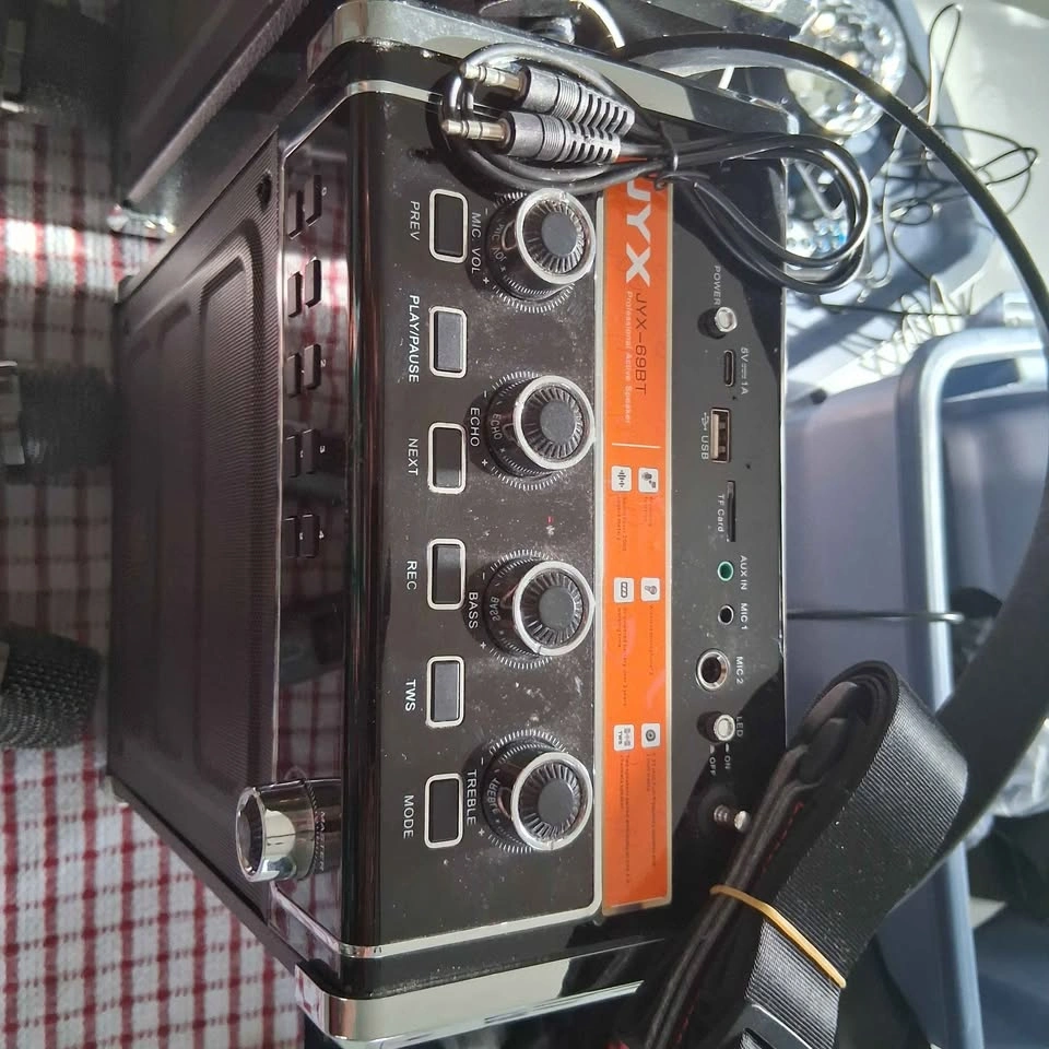 JYX 69BT Bluetooth Karaoke Speakers w/ 4 Mics - photo 2