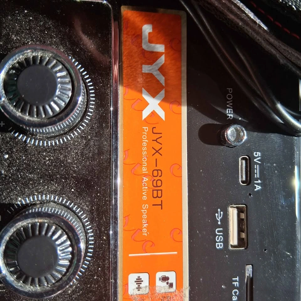 JYX 69BT Bluetooth Karaoke Speakers w/ 4 Mics - photo 4