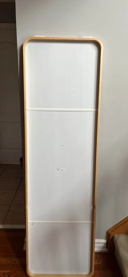 IKEA IKORNNES mirror wood frame with stand - photo 2