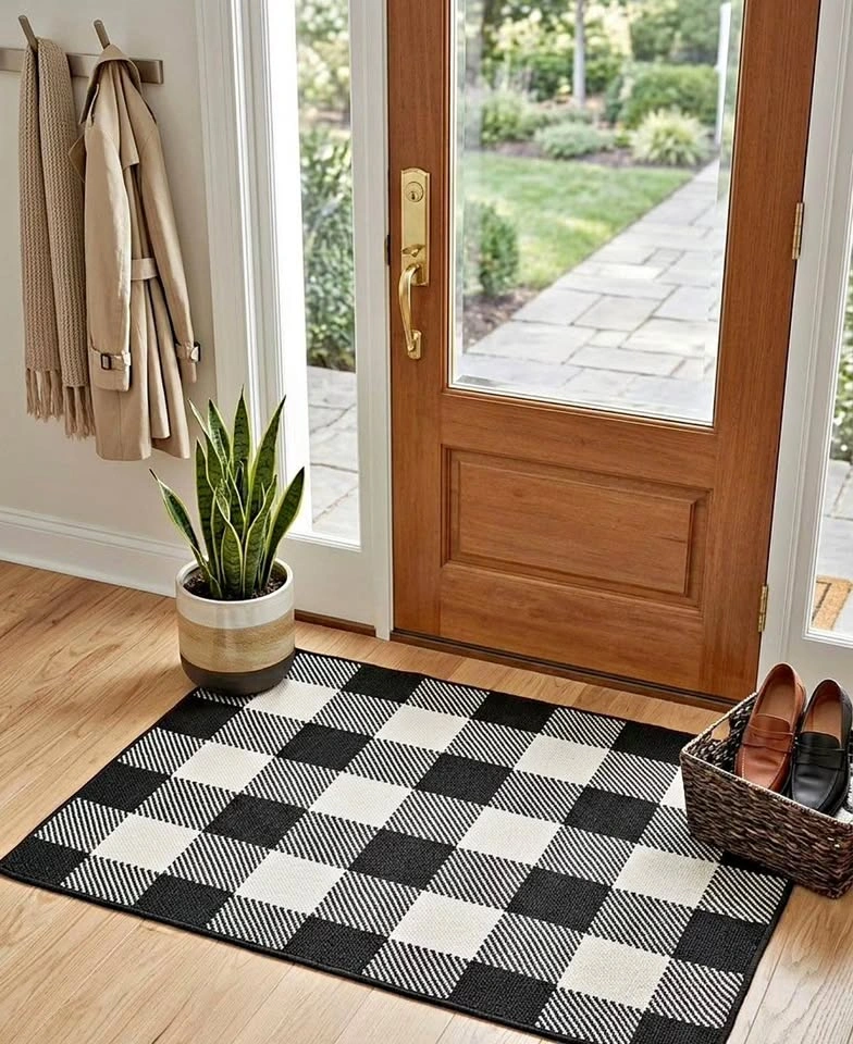 BRAND NEW Reversible door mat, door rug - 24” x 36”
