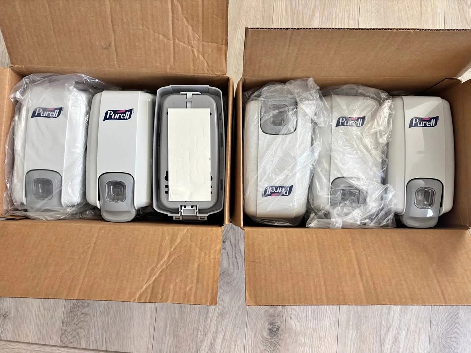 BRAND NEW Purell Hand Sanitizer Dispensers (12 Units) - $50