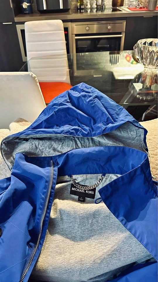 Michael Kors Men’s Hooded Field Jacket - Blue - M - Downtown Tor