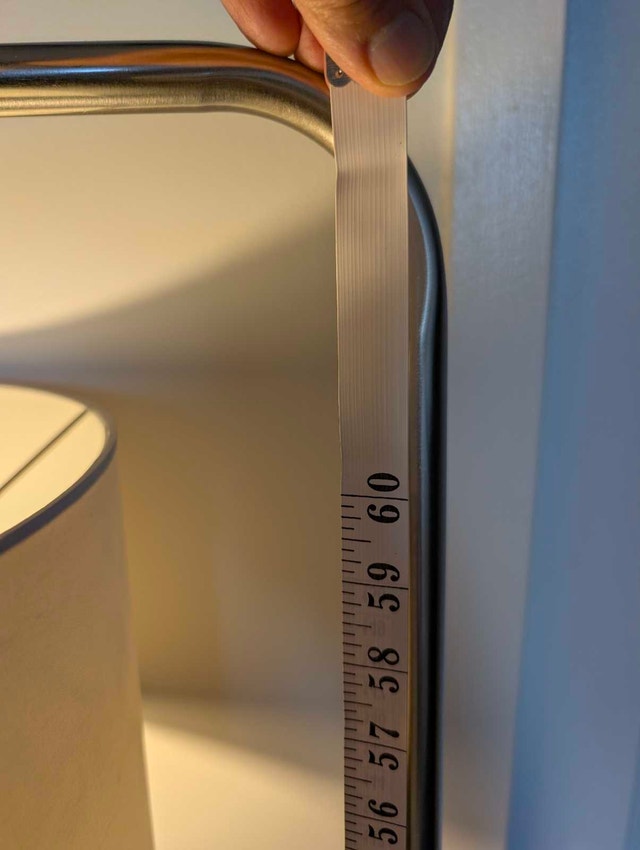 Modern Brushed Metal Arc Floor Lamp with Drum Shade - photo 5