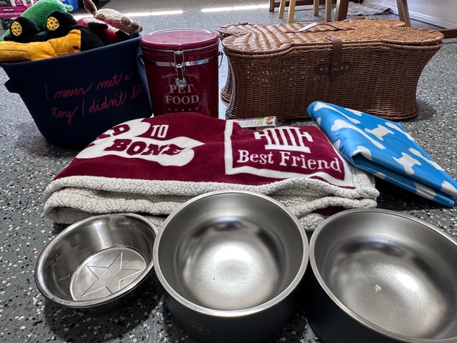 Assorted Dog Accessories