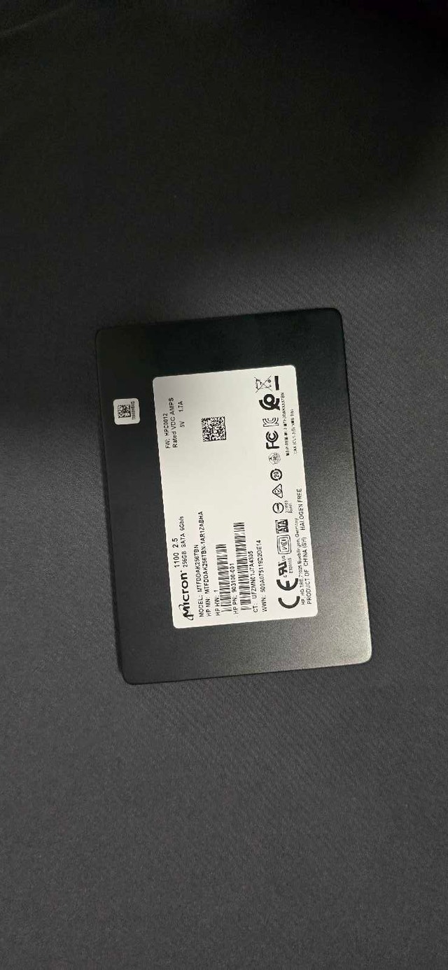 HP 795968-001 Micron SSD 256 GB MTFDDAK256TBN - photo 4