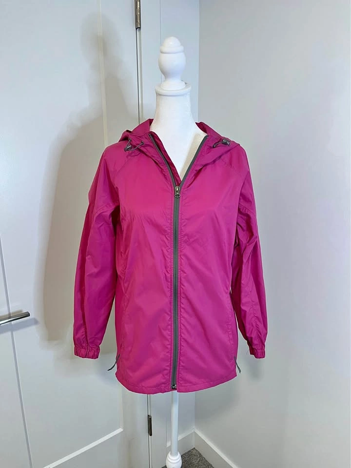 Eddie Bauer Pink Zip-Up Women's Windbreaker