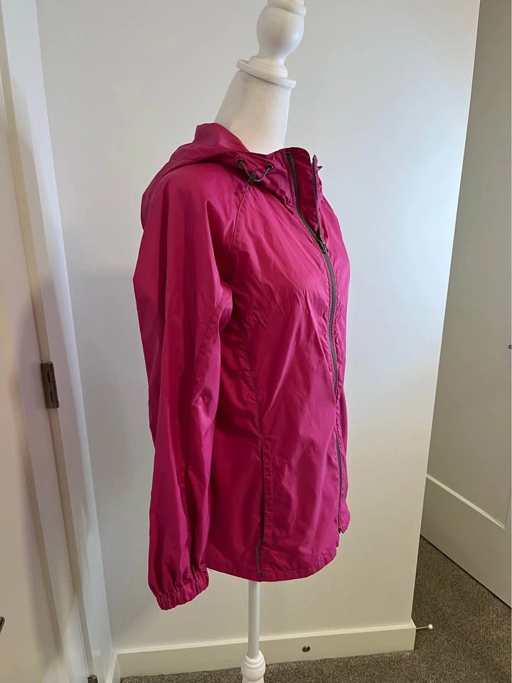 Eddie Bauer Pink Zip-Up Women's Windbreaker - photo 3