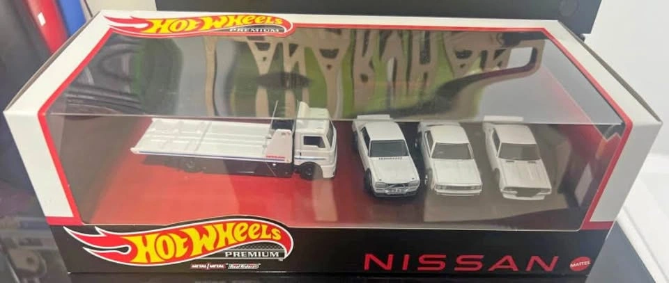 Hot Wheels Premium Nissan Set