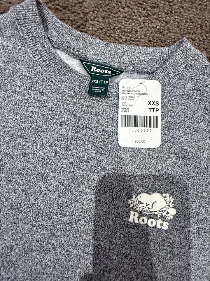 Roots Salt and Pepper Cozy Fleece Dress - Women’s - photo 2