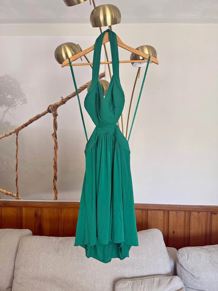 Emerald Green Party BCBG Dress