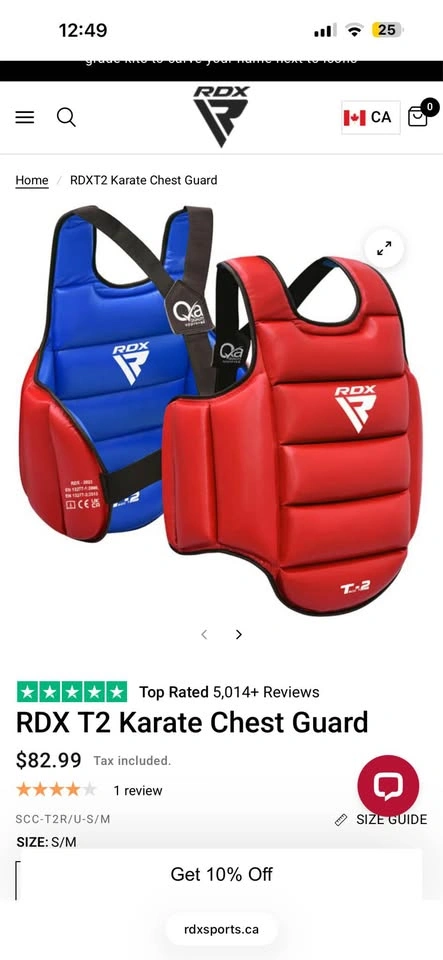 RDX Chest Guard & Boxing Pads - photo 4