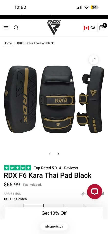 RDX Chest Guard & Boxing Pads - photo 5