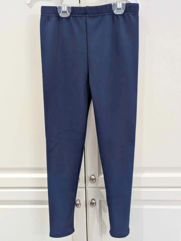 Warm Fleece-Lined Leggings – Size 10–11Y 💙 (NWOT)