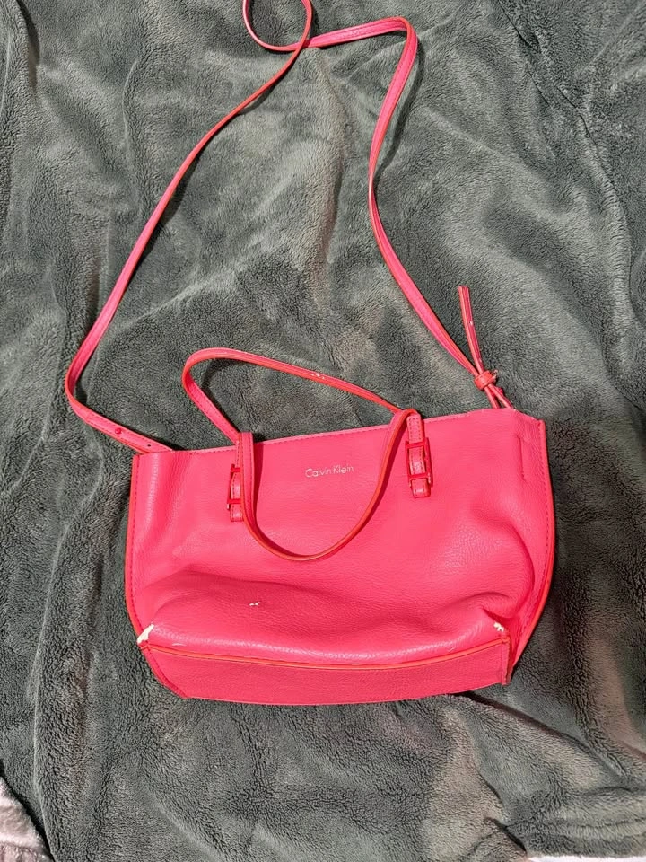 Calvin Klein Peach Purse
