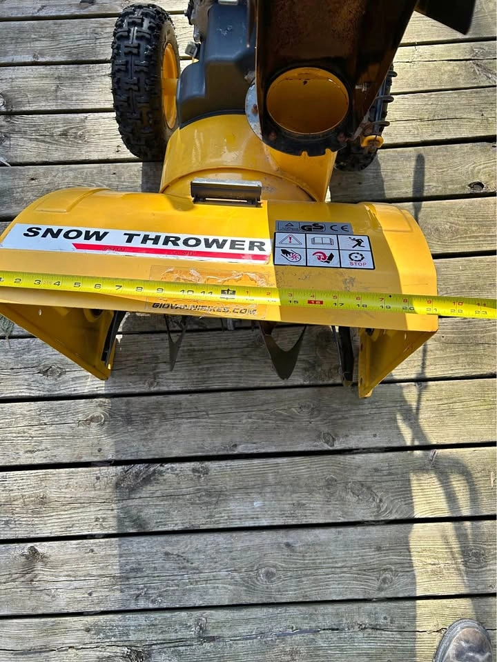 Zongshen Snow Thrower 6.5 HP