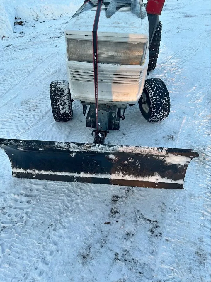 Craftsman Tractor with Snow Plow