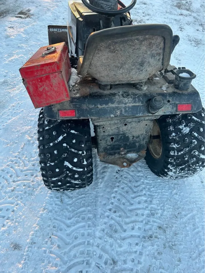 Craftsman Tractor with Snow Plow - photo 4