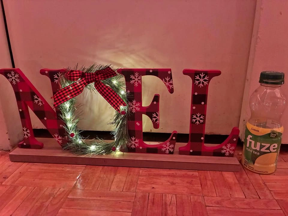 Battery Operated Noel Sign